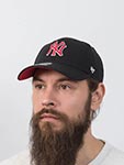 Бейсболка 47 BRAND арт. BCWS-SUMVP17WBP-BK New York Yankees MLB (черный)